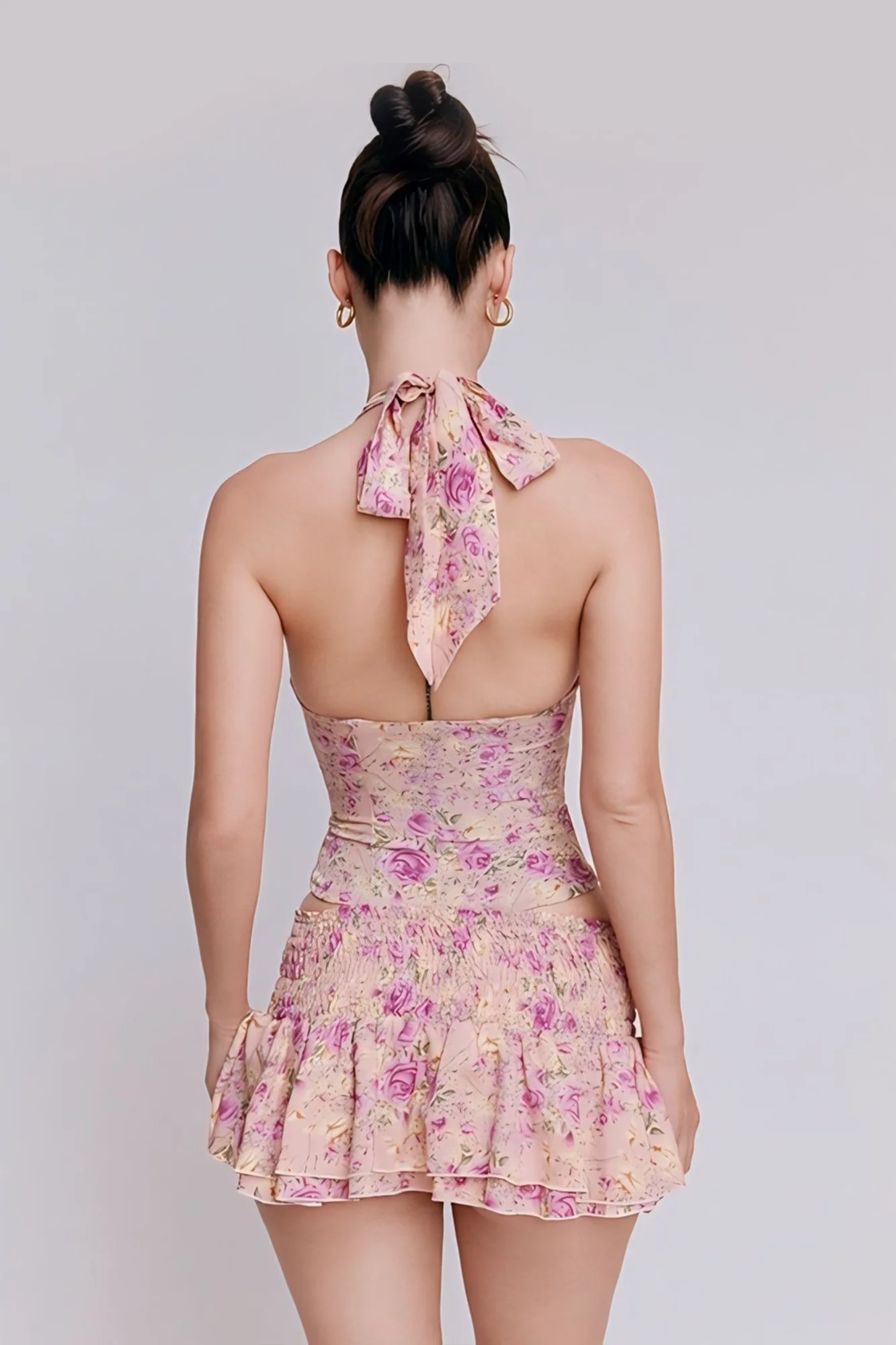 Floral Co-ord Skirt Set - Image 4