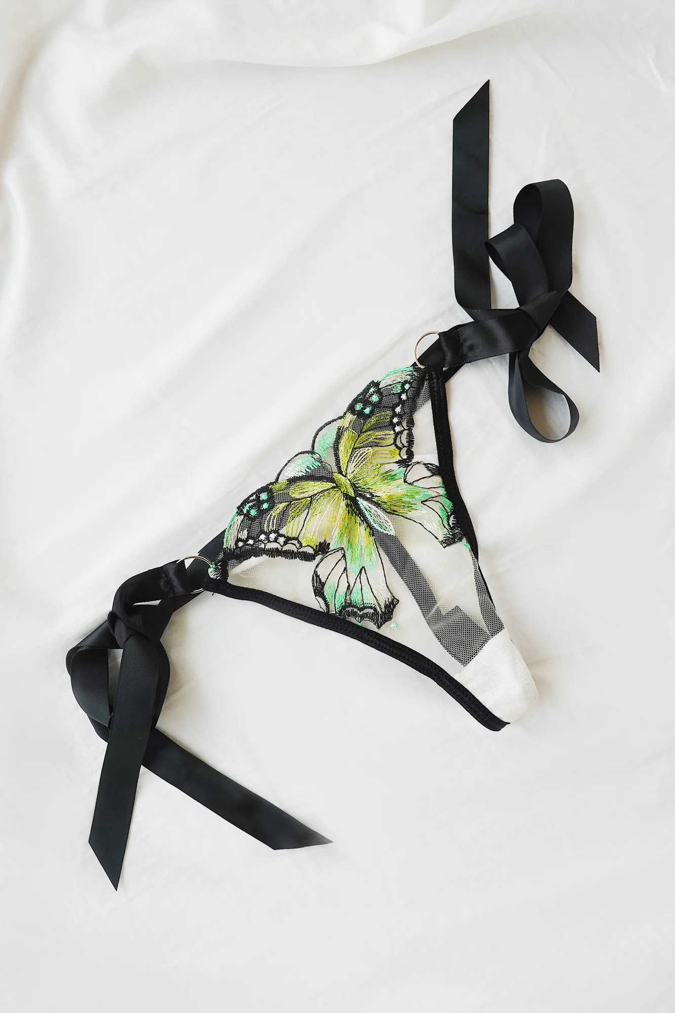 Green Butterflies Lingerie - Image 3