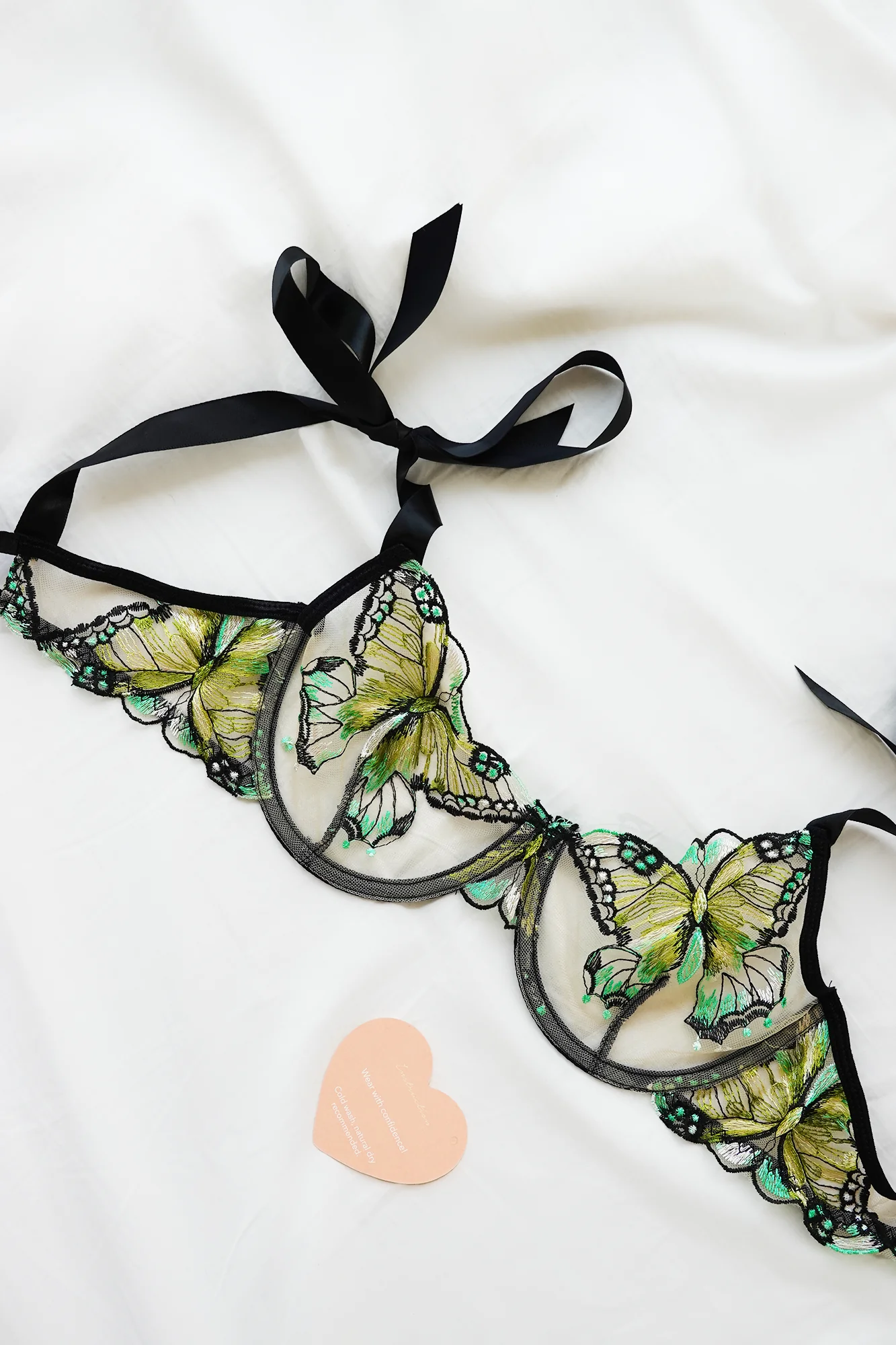 Green Butterflies Lingerie - Image 4