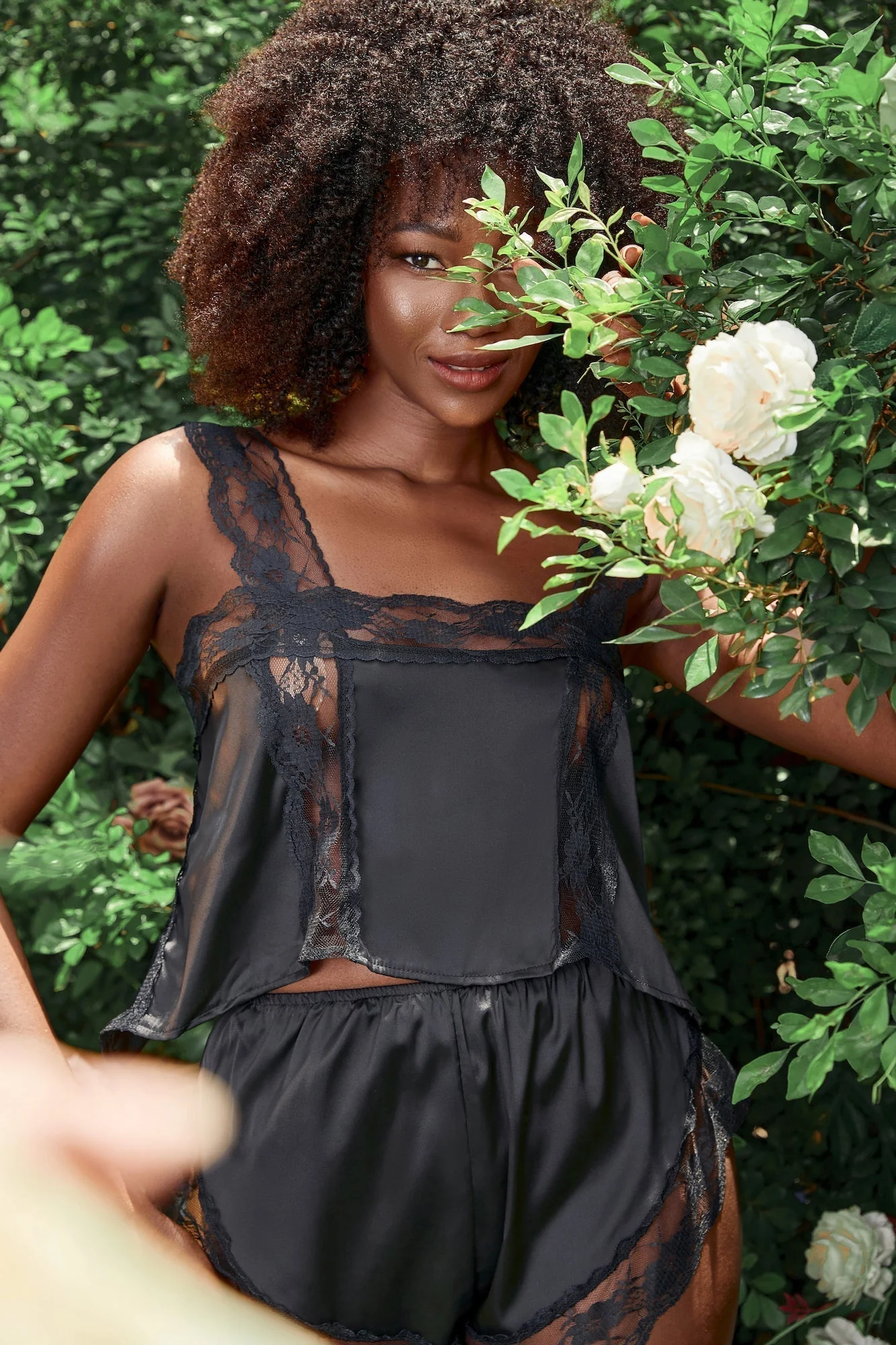 Lace Cami and Shorts Set - Image 3