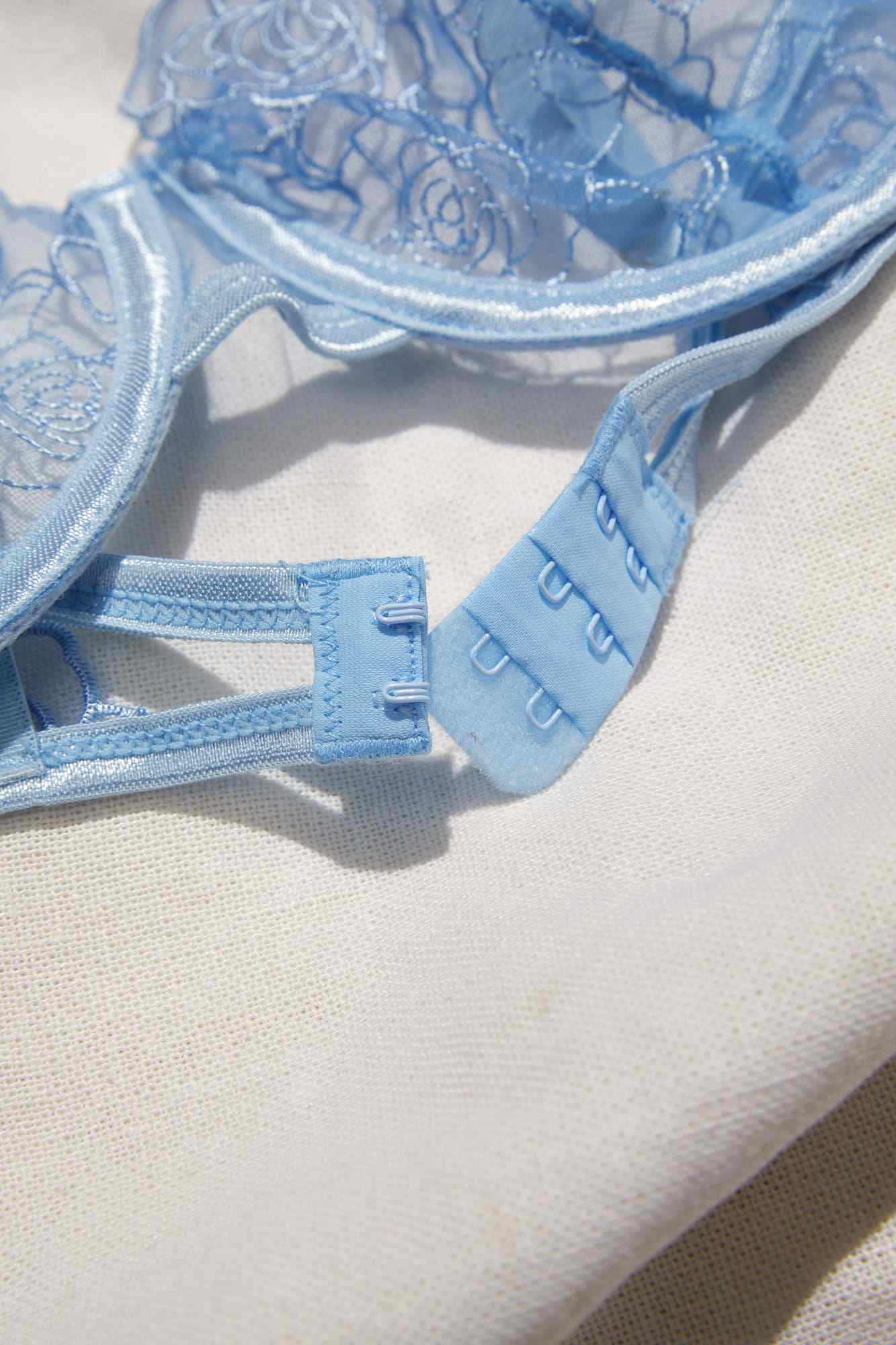 Sheer Lingerie in Blue - Image 7